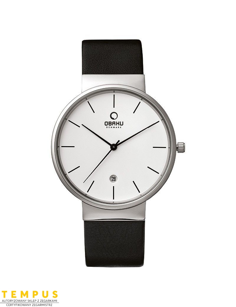 Zegarek klasyczny męski Obaku Denmark V153GCIRB - Zegarki OBAKU Zegarek klasyczny męski Obaku Denmark V153GCIRB - Zegarki OBAKU