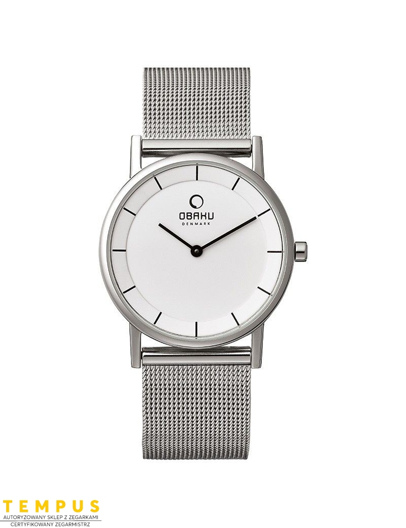 Zegarek klasyczny damski Obaku Denmark V143LCWMC - Zegarki OBAKU