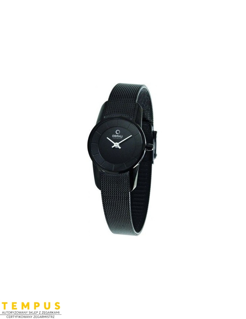 Zegarek klasyczny damski Obaku Denmark V130LBBMB - Zegarki OBAKU Zegarek klasyczny damski Obaku Denmark V130LBBMB - Zegarki OBAKU