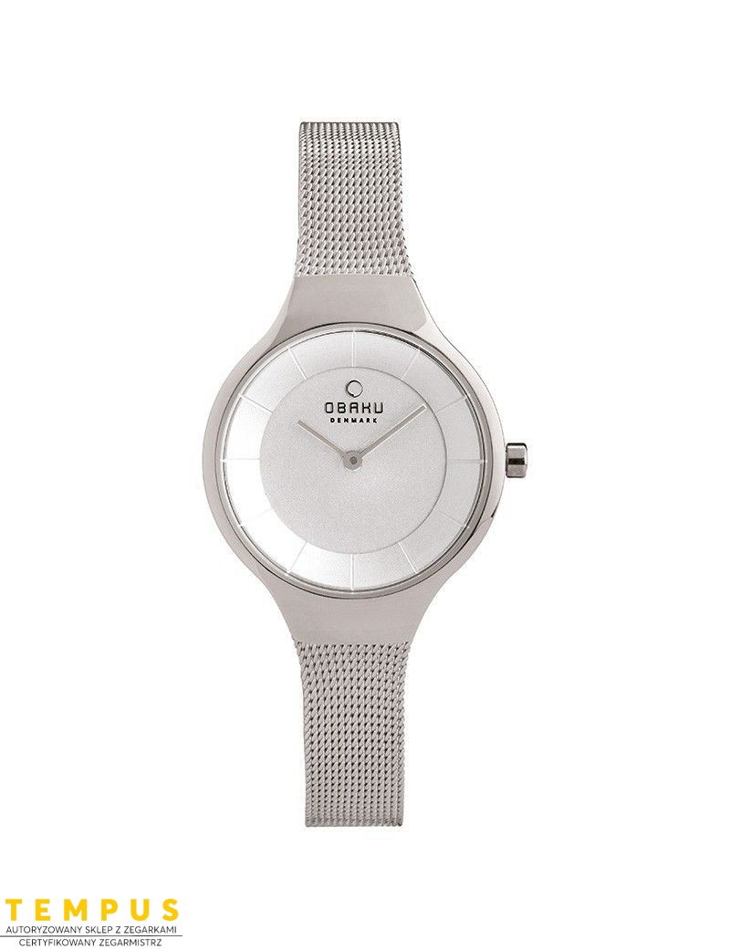Zegarek klasyczny damski Obaku Denmark V166LXCIMC - Zegarki OBAKU Zegarek klasyczny damski Obaku Denmark V166LXCIMC - Zegarki OBAKU