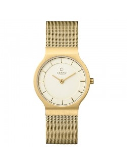 Zegarek klasyczny damski Obaku Denmark V133LGGMG1 - Zegarki OBAKU