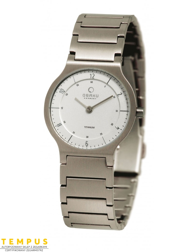Zegarek klasyczny damski Obaku Denmark V133LCISC - Zegarki OBAKU Zegarek klasyczny damski Obaku Denmark V133LCISC - Zegarki OBAKU