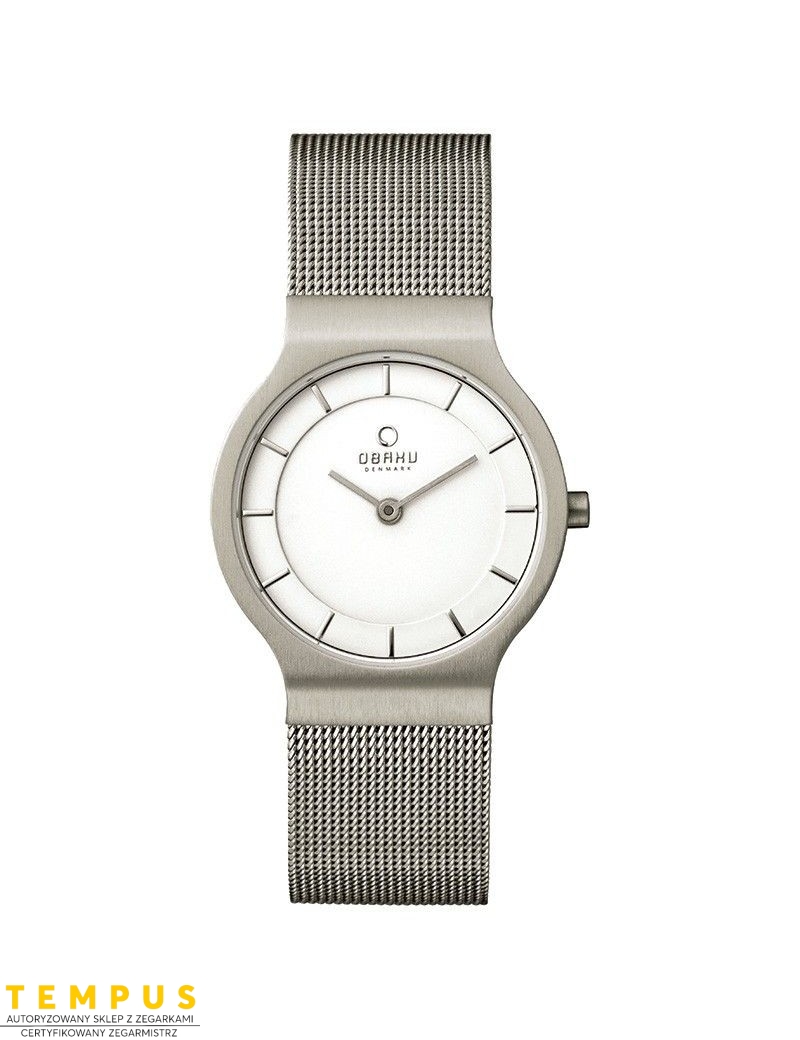 Zegarek klasyczny damski Obaku Denmark V133LCIMC1 - Zegarki OBAKU Zegarek klasyczny damski Obaku Denmark V133LCIMC1 - Zegarki OBAKU