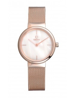 Zegarek klasyczny damski Obaku Denmark V153LVWMV - Zegarki OBAKU