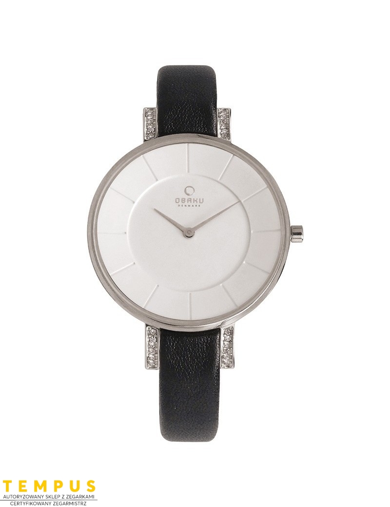 Zegarek klasyczny damski Obaku Denmark V158LECIRB - Zegarki OBAKU