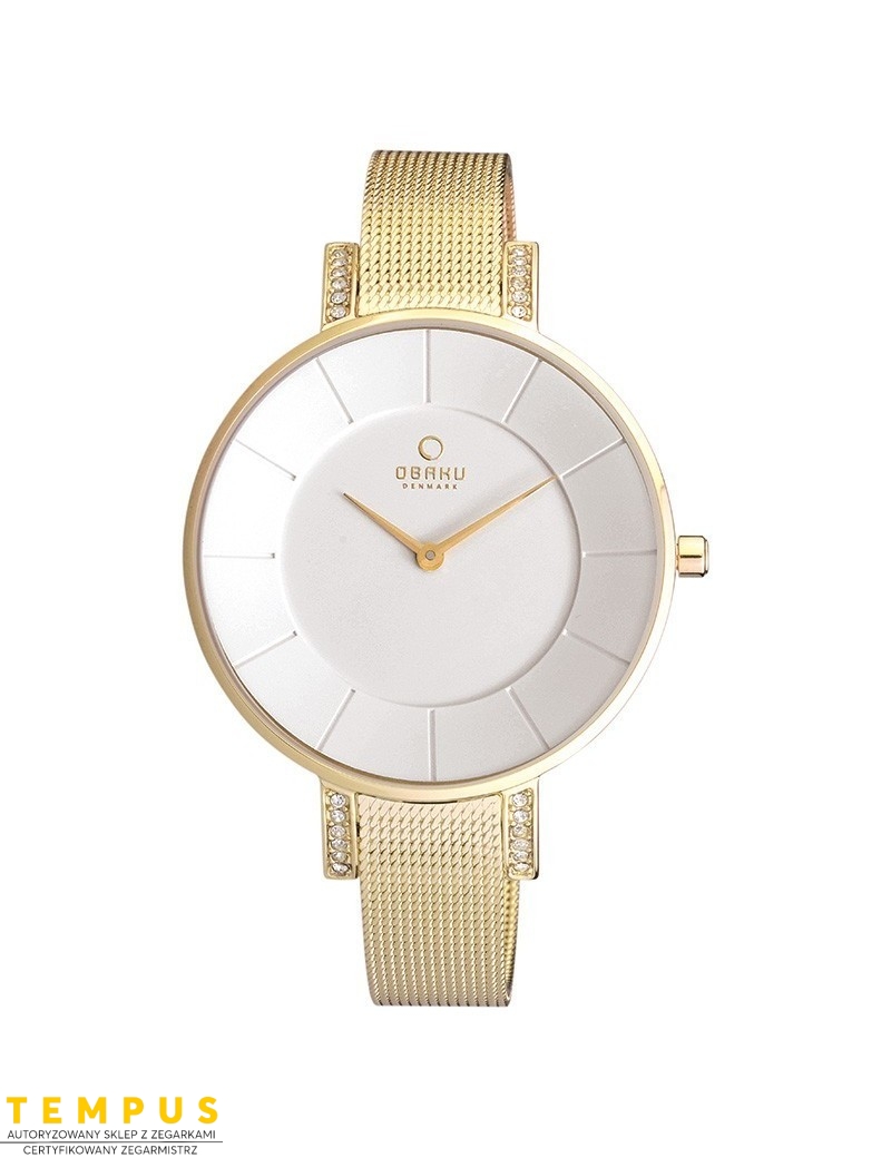 Zegarek klasyczny damski Obaku Denmark V158LEGIMG - Zegarki OBAKU Zegarek klasyczny damski Obaku Denmark V158LEGIMG - Zegarki OBAKU