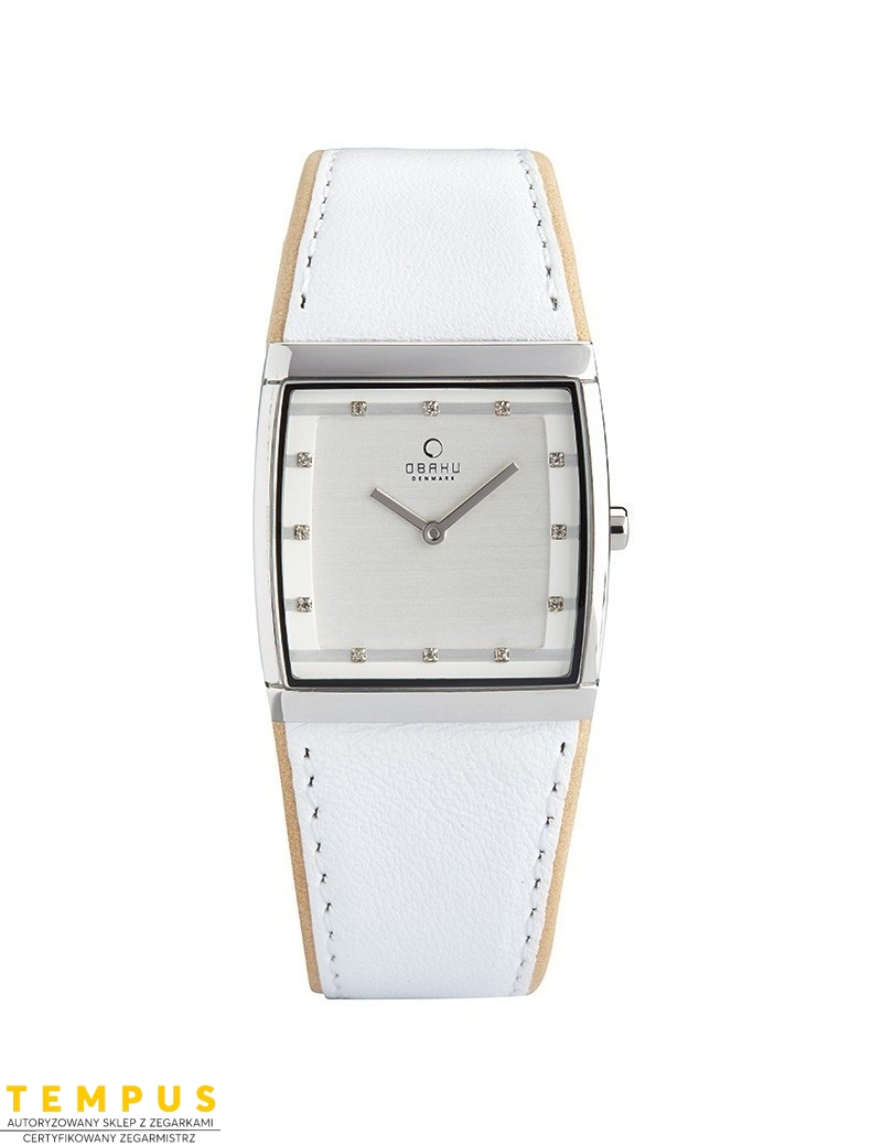 Zegarek klasyczny damski Obaku Denmark V102LCCRW - Zegarki OBAKU