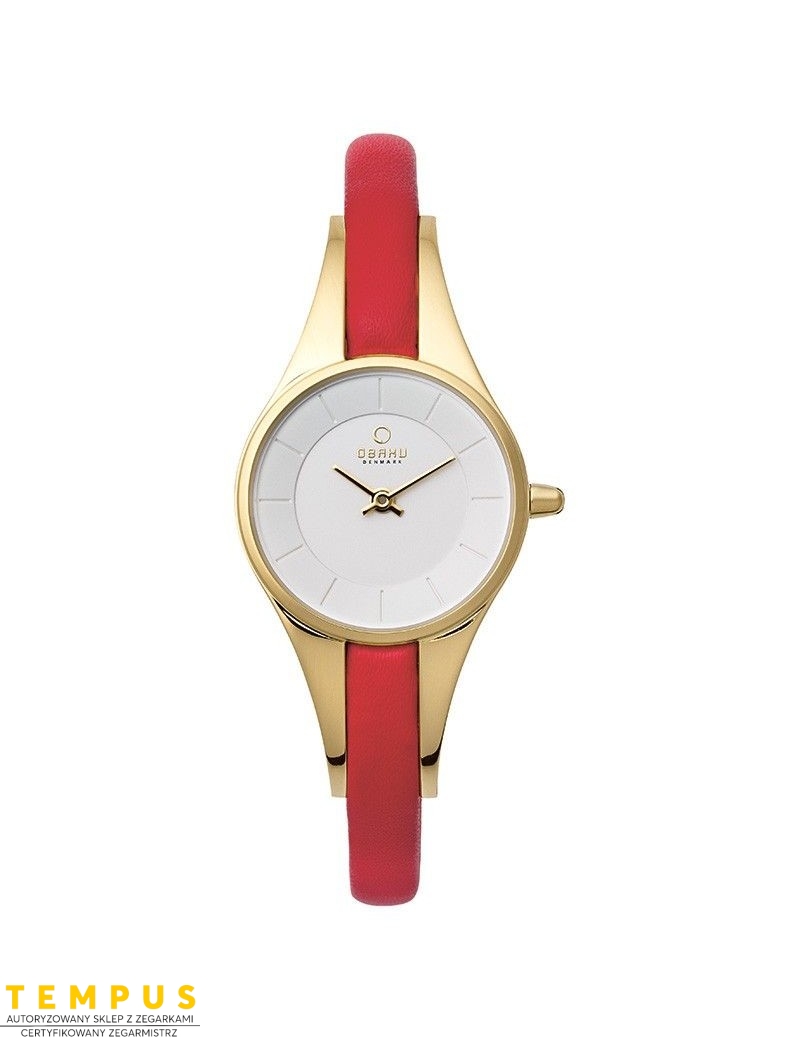 Zegarek klasyczny damski Obaku Denmark V110LGIRR - Zegarki OBAKU Zegarek klasyczny damski Obaku Denmark V110LGIRR - Zegarki OBAKU