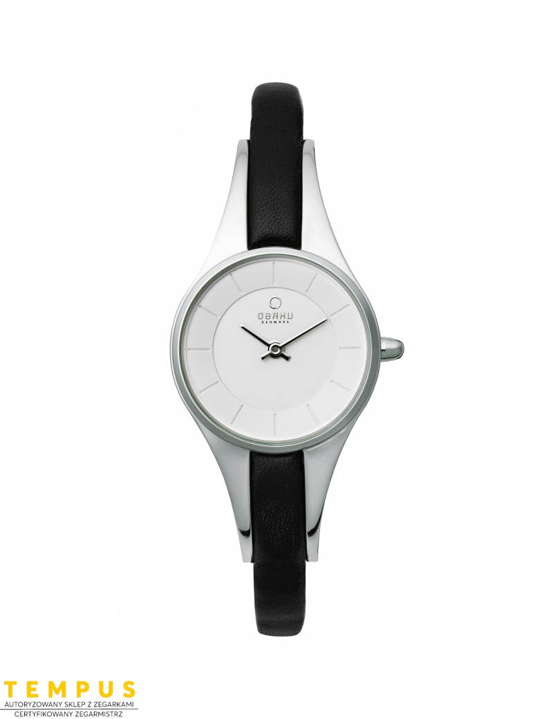 Zegarek klasyczny damski Obaku Denmark V110LCIRB - Zegarki OBAKU Zegarek klasyczny damski Obaku Denmark V110LCIRB - Zegarki OBAKU