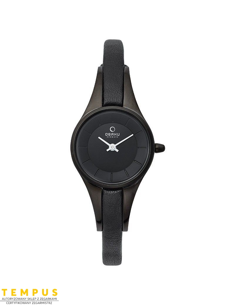 Zegarek klasyczny damski Obaku Denmark V110LBBRB - Zegarki OBAKU Zegarek klasyczny damski Obaku Denmark V110LBBRB - Zegarki OBAKU