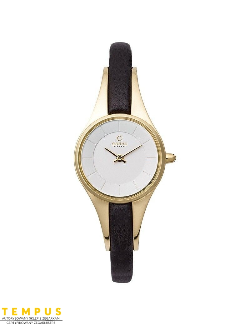 Zegarek klasyczny damski Obaku Denmark V110LGIRB - Zegarki OBAKU Zegarek klasyczny damski Obaku Denmark V110LGIRB - Zegarki OBAKU