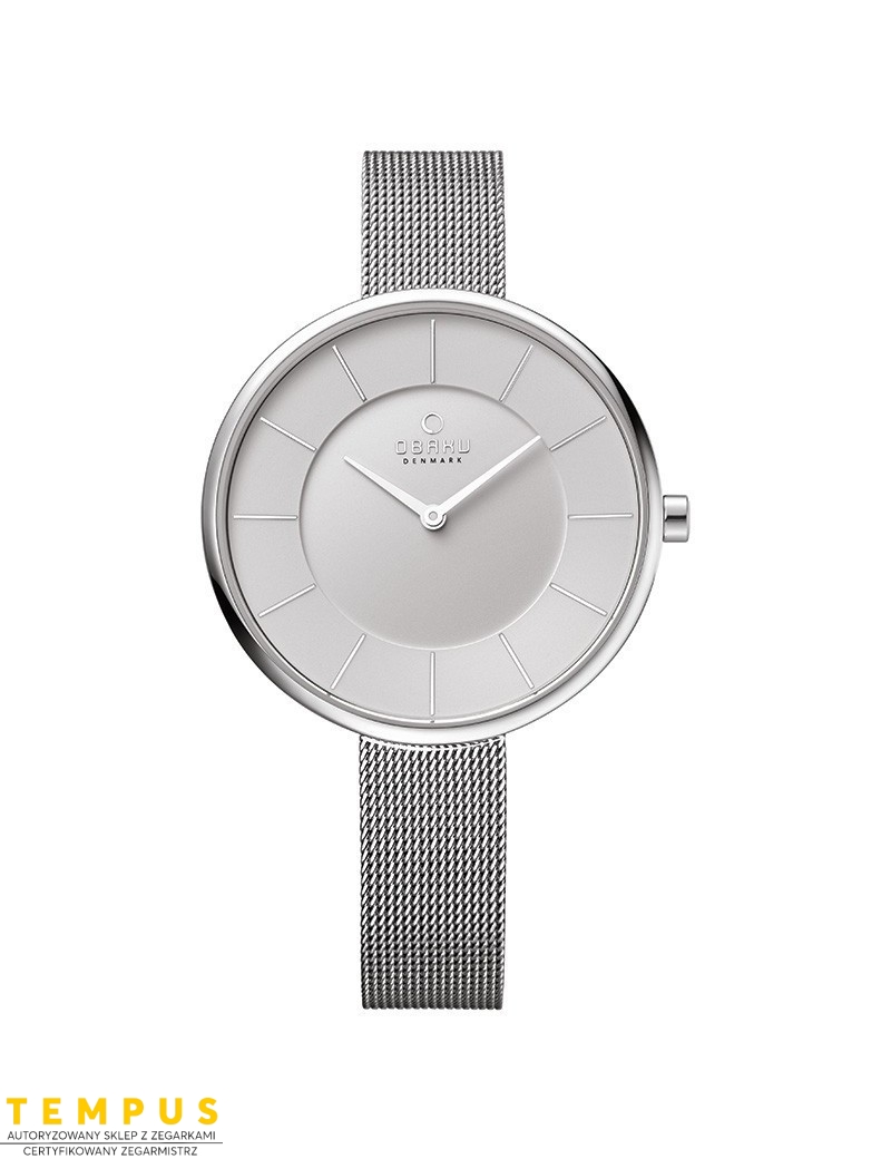 Zegarek klasyczny damski Obaku Denmark V185LXCIMC - Zegarki OBAKU Zegarek klasyczny damski Obaku Denmark V185LXCIMC - Zegarki OBAKU
