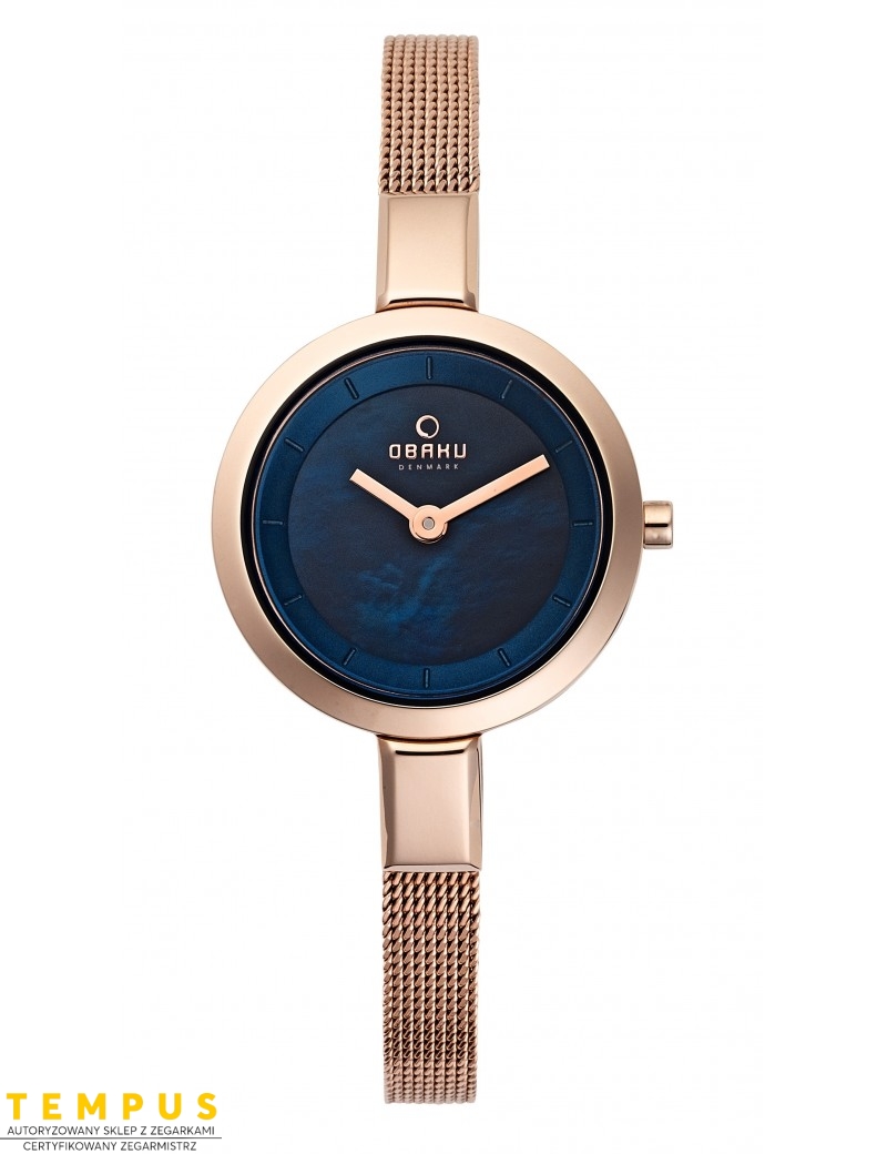 Zegarek klasyczny damski Obaku Denmark V129LVLMV - Zegarki OBAKU