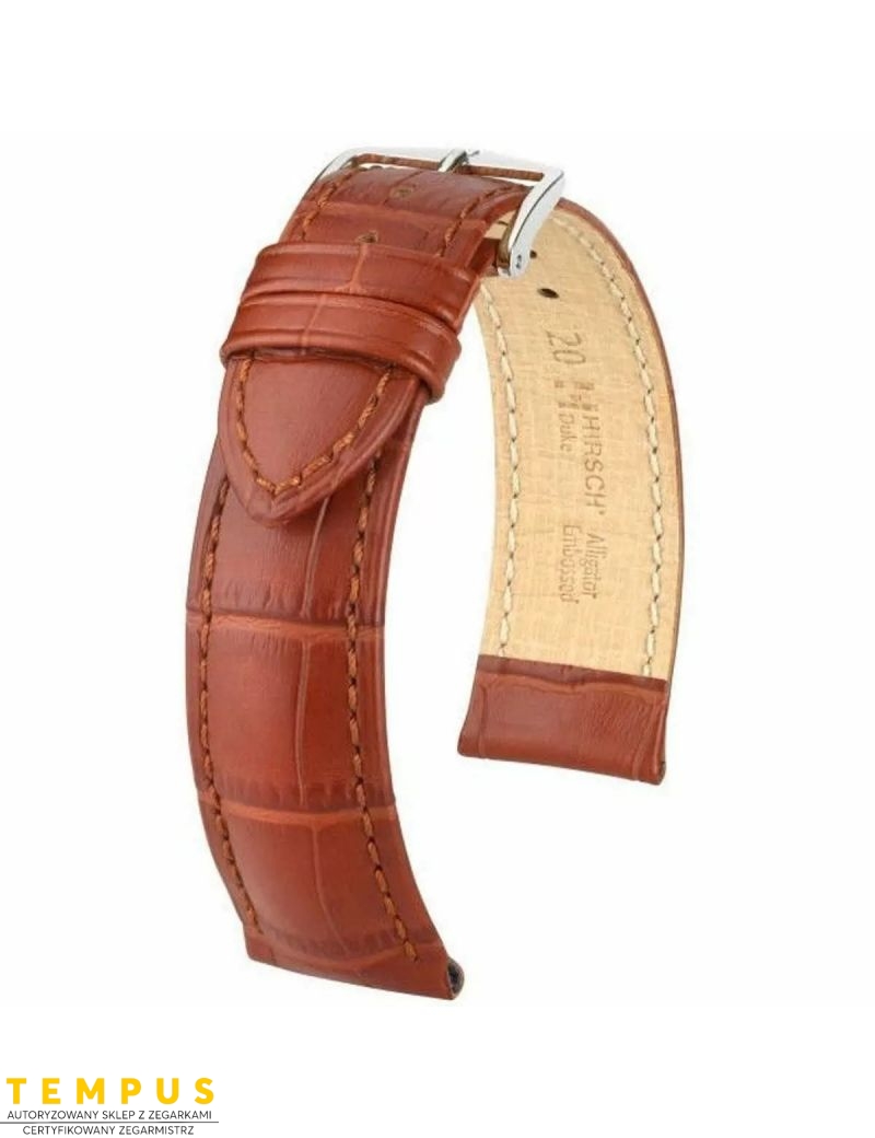 Pasek HIRSCH Duke L 01028070-2-18 skórzany 18 mm - HIRSCH - paski do zegarków Pasek HIRSCH Duke L 01028070-2-18 skórzany 18 mm - HIRSCH - paski do zegarków
