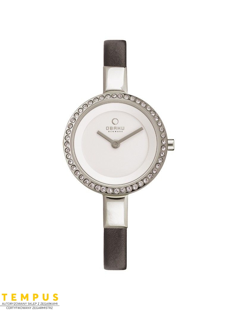 Zegarek klasyczny damski Obaku Denmark V129LCIRB3 - Zegarki OBAKU Zegarek klasyczny damski Obaku Denmark V129LCIRB3 - Zegarki OBAKU