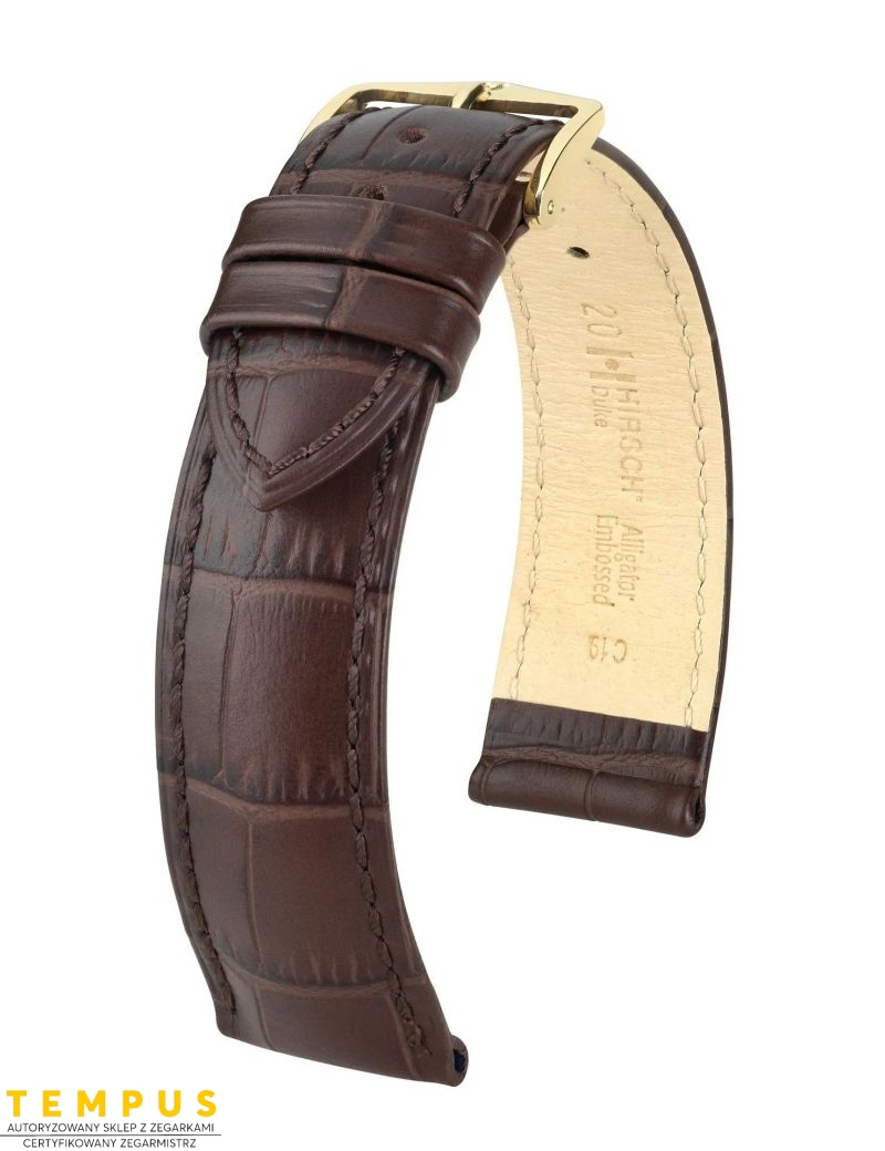 Pasek HIRSCH Duke L 01028010OE-1-18 skórzany 18 mm Open End - HIRSCH - paski do zegarków Pasek HIRSCH Duke L 01028010OE-1-18 skórzany 18 mm Open End - HIRSCH - paski do zegarków