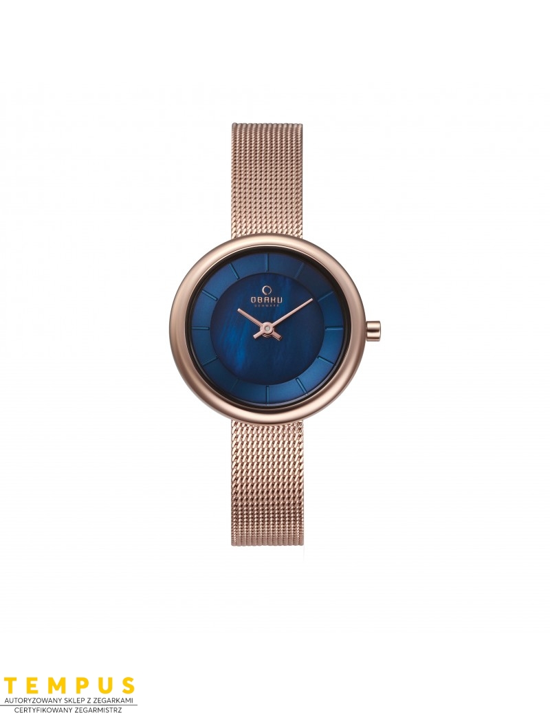 Zegarek klasyczny damski Obaku Denmark V146LVLMV - Zegarki OBAKU Zegarek klasyczny damski Obaku Denmark V146LVLMV - Zegarki OBAKU