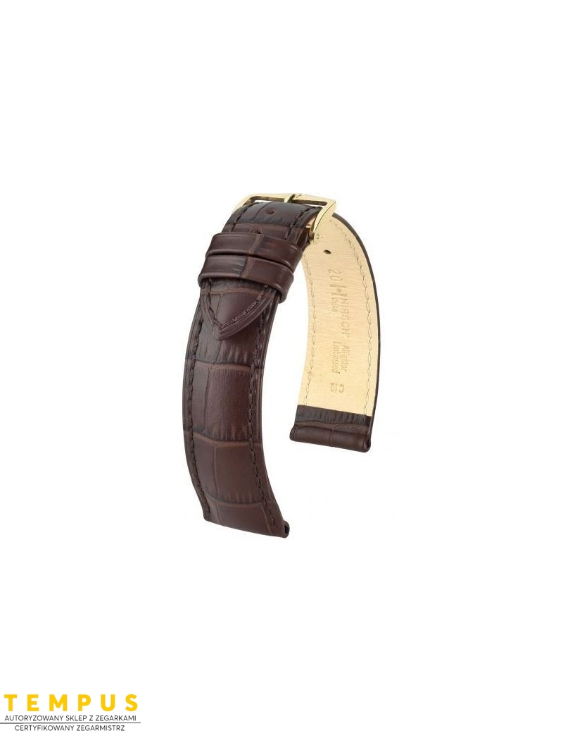 Pasek HIRSCH Duke L 01028010-1-18 skórzany 18 mm - HIRSCH - paski do zegarków Pasek HIRSCH Duke L 01028010-1-18 skórzany 18 mm - HIRSCH - paski do zegarków