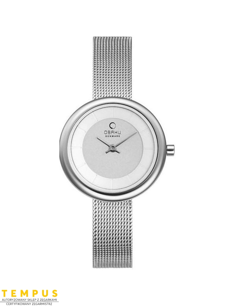 Zegarek klasyczny damski Obaku Denmark V146LCIMC - Zegarki OBAKU Zegarek klasyczny damski Obaku Denmark V146LCIMC - Zegarki OBAKU