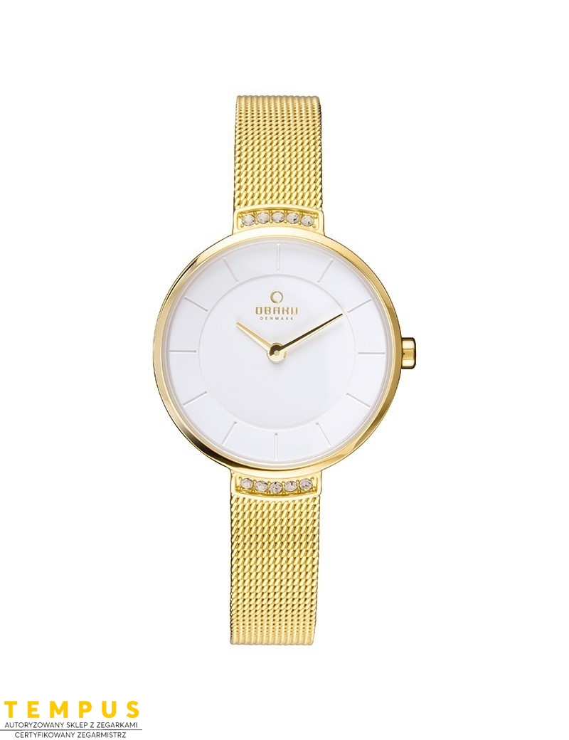 Zegarek klasyczny damski Obaku Denmark V177LEGIMG - Zegarki OBAKU Zegarek klasyczny damski Obaku Denmark V177LEGIMG - Zegarki OBAKU