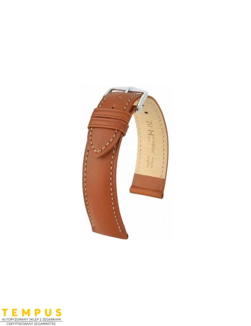 Pasek HIRSCH Kent Artisan Leather M 01002170-2-12 skórzany 12 mm - HIRSCH - paski do zegarków