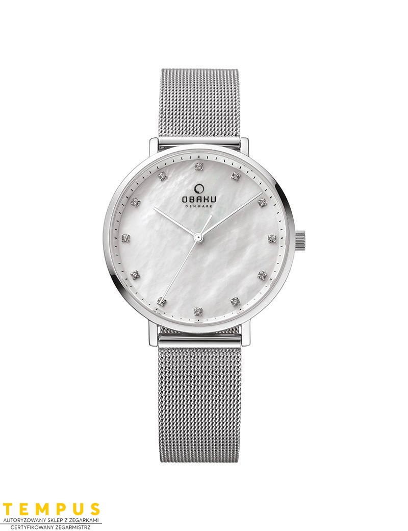 Zegarek klasyczny damski Obaku Denmark V186LXCWMC - Zegarki OBAKU