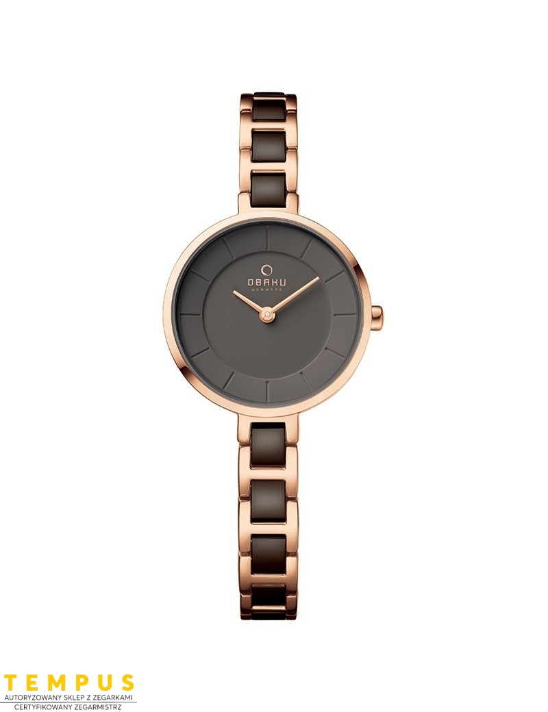 Zegarek klasyczny damski Obaku Denmark V183LXVNSV - Zegarki OBAKU Zegarek klasyczny damski Obaku Denmark V183LXVNSV - Zegarki OBAKU