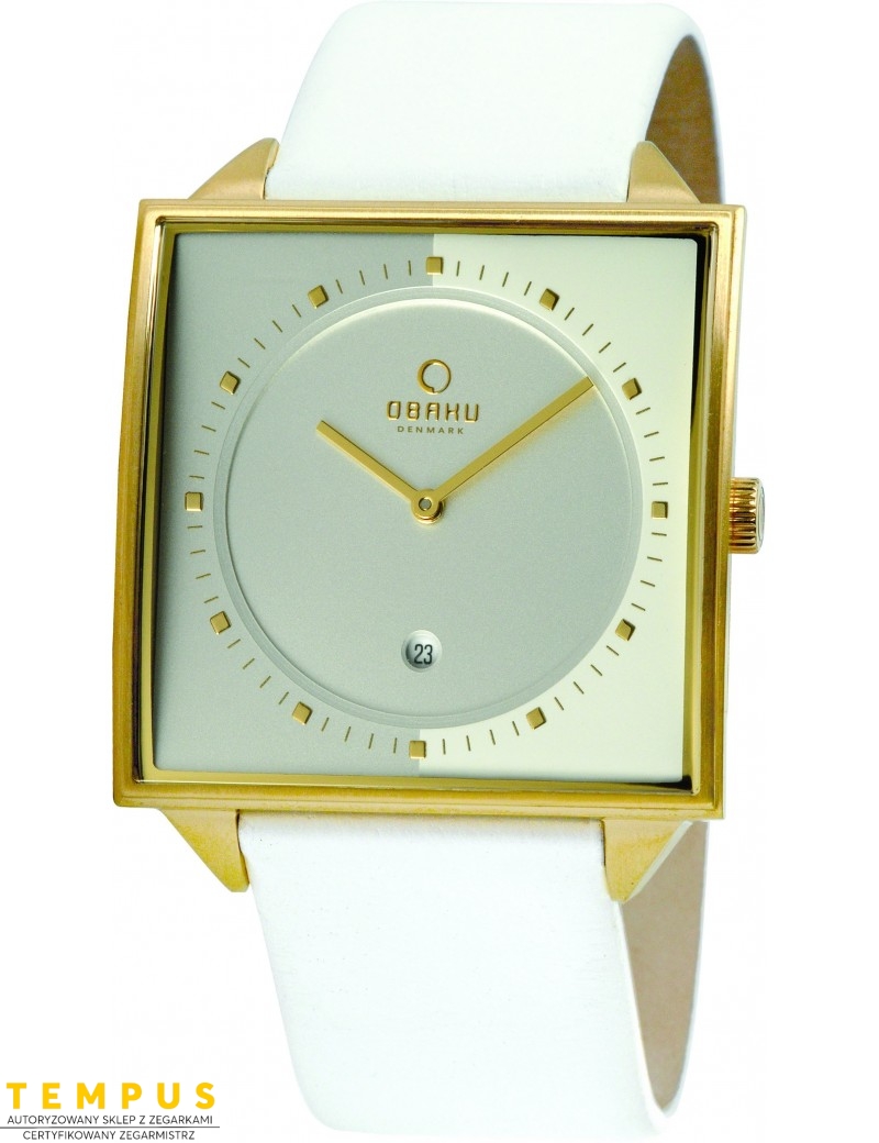 Zegarek klasyczny damski Obaku Denmark V116UGIRW - Zegarki OBAKU Zegarek klasyczny damski Obaku Denmark V116UGIRW - Zegarki OBAKU