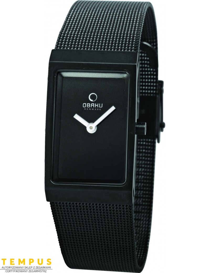 Zegarek klasyczny damski Obaku Denmark V127LBBMB - Zegarki OBAKU Zegarek klasyczny damski Obaku Denmark V127LBBMB - Zegarki OBAKU