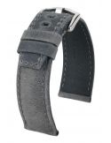 Pasek HIRSCH Tritone L 08564030-2-24 ze skóry antylopy 24 mm - HIRSCH - paski do zegarków