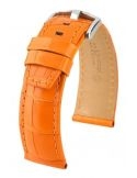 Pasek HIRSCH Tritone Alligator L 08607022-2-24 ze skóry krokodyla 24 mm - HIRSCH - paski do zegarków