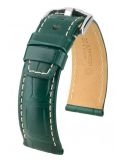 Pasek HIRSCH Tritone Alligator L 08607048-2-24 ze skóry krokodyla 24 mm - HIRSCH - paski do zegarków