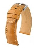 Pasek HIRSCH Tritone Alligator L 08607074-2-22 ze skóry krokodyla 22 mm - HIRSCH - paski do zegarków