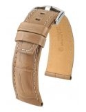 Pasek HIRSCH Tritone Alligator L 08607099-2-24 ze skóry krokodyla 24 mm - HIRSCH - paski do zegarków
