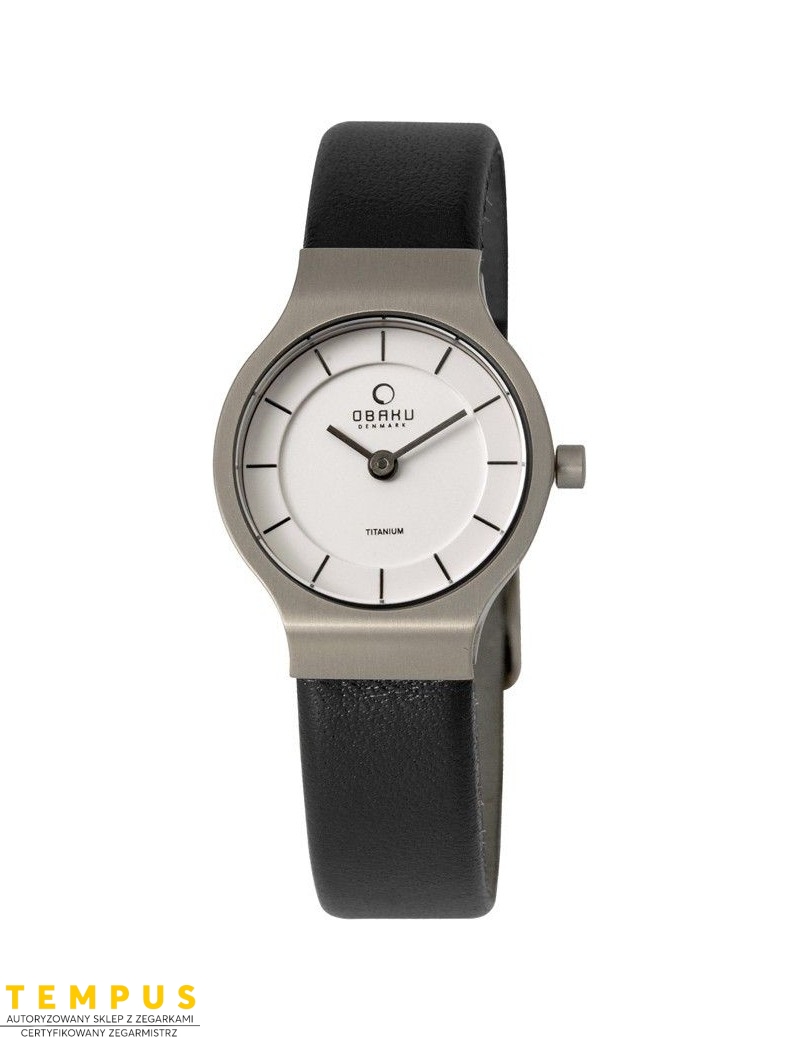 Zegarek klasyczny damski Obaku Denmark V133STIRB - Zegarki OBAKU