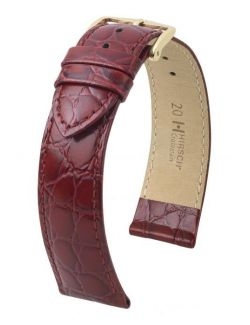 Pasek HIRSCH Crocograin M 12302860-1-19 skórzany 19 mm