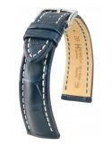 Pasek HIRSCH Capitano L 05007089-2-20 ze skóry krokodyla 20 mm 100m-WR - HIRSCH - paski do zegarków