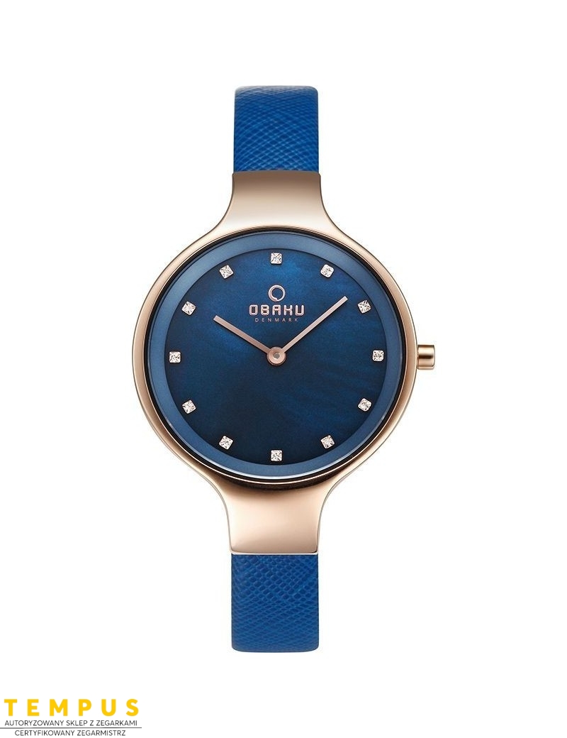 Zegarek klasyczny damski Obaku Denmark V173LXVLRA - Zegarki OBAKU Zegarek klasyczny damski Obaku Denmark V173LXVLRA - Zegarki OBAKU