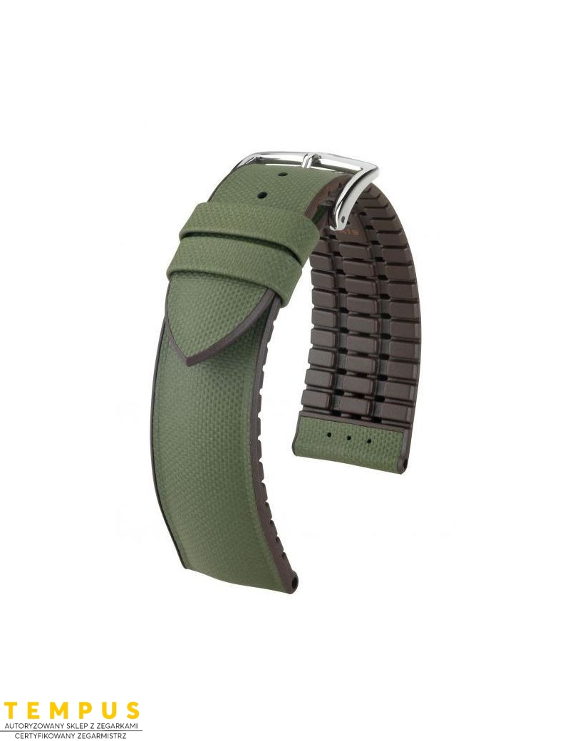 Pasek HIRSCH Arne L 0921094040-2-18 materiałowo kauczukowy 18 mm - HIRSCH - paski do zegarków