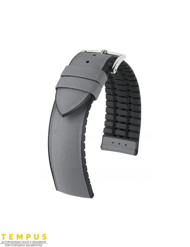 Pasek HIRSCH Arne L 0925094030-2-18 materiałowo kauczukowy 18 mm - HIRSCH - paski do zegarków