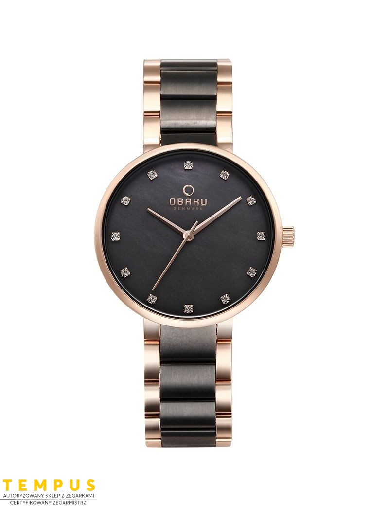 Zegarek klasyczny damski Obaku Denmark V189LXVJSJ - Zegarki OBAKU Zegarek klasyczny damski Obaku Denmark V189LXVJSJ - Zegarki OBAKU