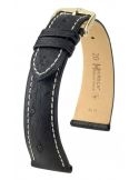 Pasek HIRSCH Massai Ostrich M 04262151-1-17 ze skóry strusia 17 mm - HIRSCH - paski do zegarków