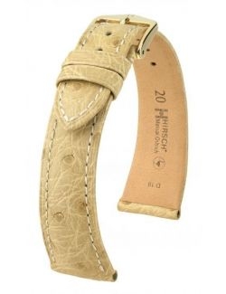 Pasek HIRSCH Massai Ostrich M 04262190-1-17 ze skóry strusia 17 mm