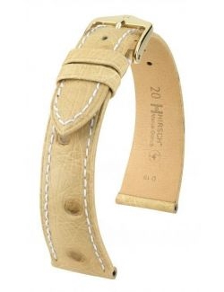 Pasek HIRSCH Massai Ostrich M 04262191-1-16 ze skóry strusia 16 mm