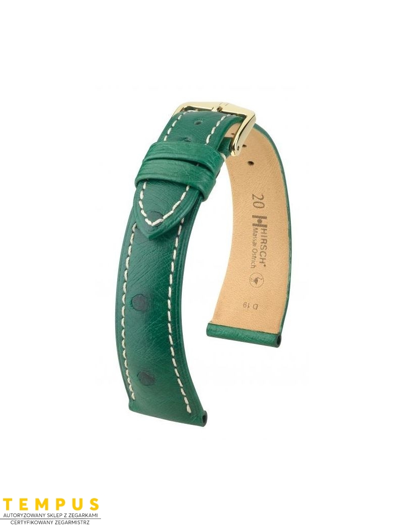 Pasek HIRSCH Massai Ostrich L 04362041-1-20 ze skóry strusia 20 mm - HIRSCH - paski do zegarków Pasek HIRSCH Massai Ostrich L 04362041-1-20 ze skóry strusia 20 mm - HIRSCH - paski do zegarków
