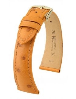 Pasek HIRSCH Massai Ostrich L 04362075-1-20 ze skóry strusia 20 mm