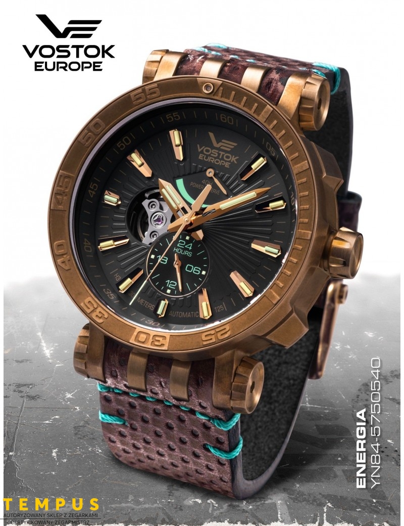 Zegarek sportowy męski Vostok Europe ENERGIA YN84-5750540 - Zegarki VOSTOK EUROPE