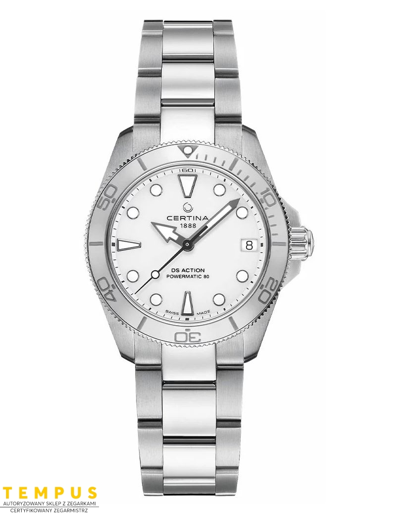 Certina DS Action Diver Lady Ceramic Powermatic 80 C032.007.11.011.00 - Zegarki CERTINA Certina DS Action Diver Lady Ceramic Powermatic 80 C032.007.11.011.00 - Zegarki CERTINA