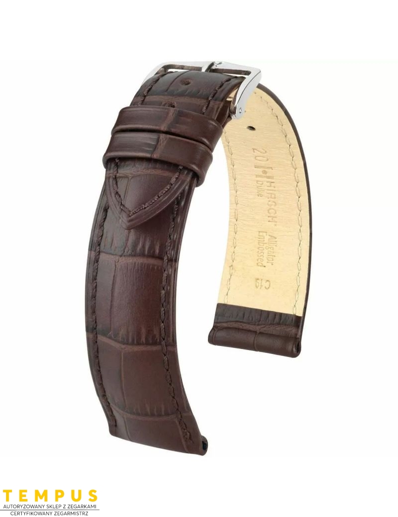 Pasek HIRSCH Duke XL 01028210-2-19 skórzany 19 mm - HIRSCH - paski do zegarków Pasek HIRSCH Duke XL 01028210-2-19 skórzany 19 mm - HIRSCH - paski do zegarków