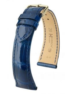 Pasek HIRSCH London L 04207080-1-22 ze skóry krokodyla 22 mm